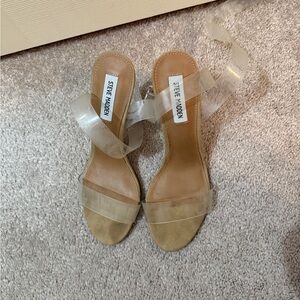 Steve Madden Tan Heeled Sandals